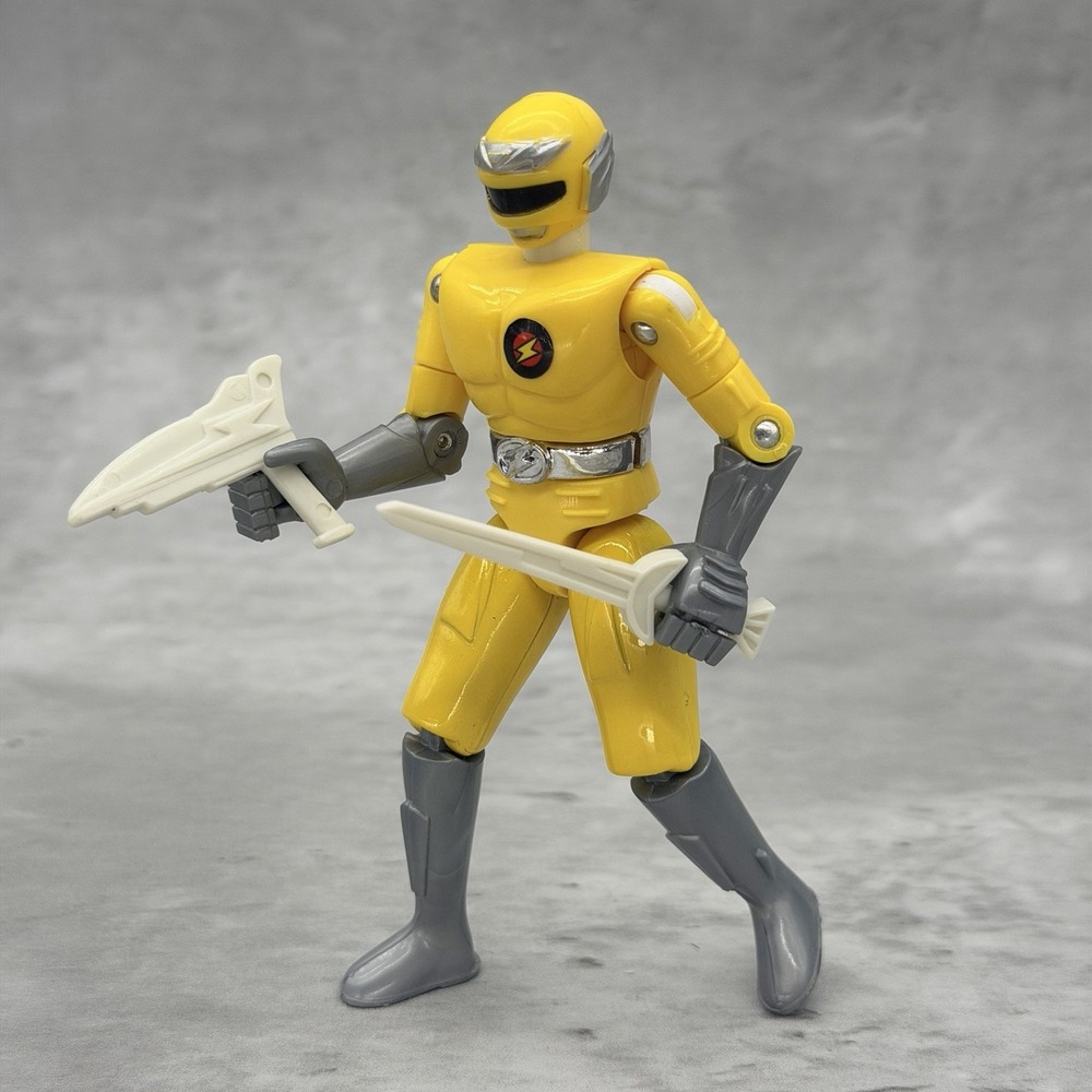 Masterobotics Power Bots: Trendmasters 1994 Action Figure Power Ranger Knock Off